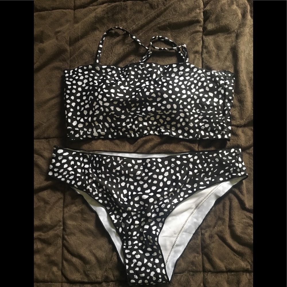 SHEIN - Spot Printed Bikini
